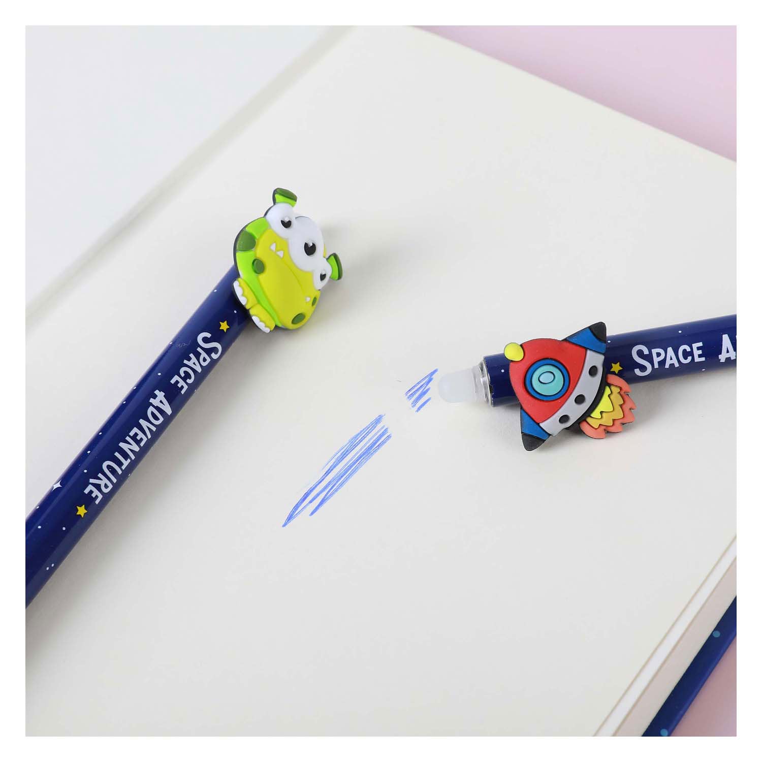 Itotal uitwisbare balpen ruimte avontuur