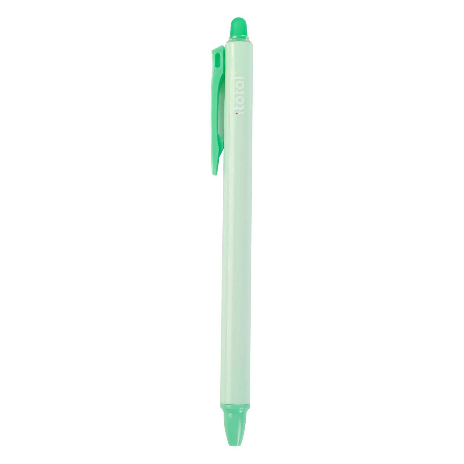 Totaal uitwisbare balpennen, 6 kleuren