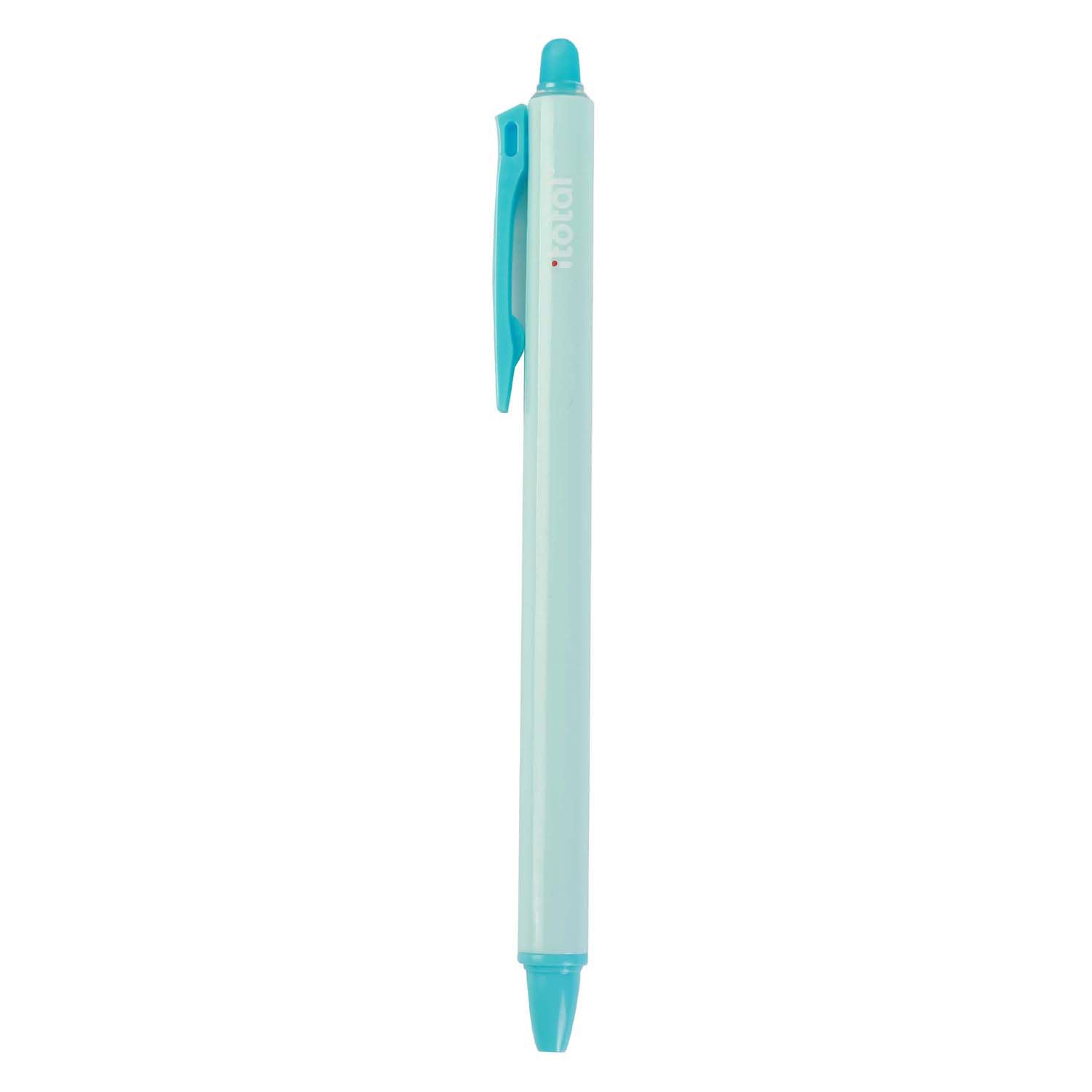 Totaal uitwisbare balpennen, 6 kleuren