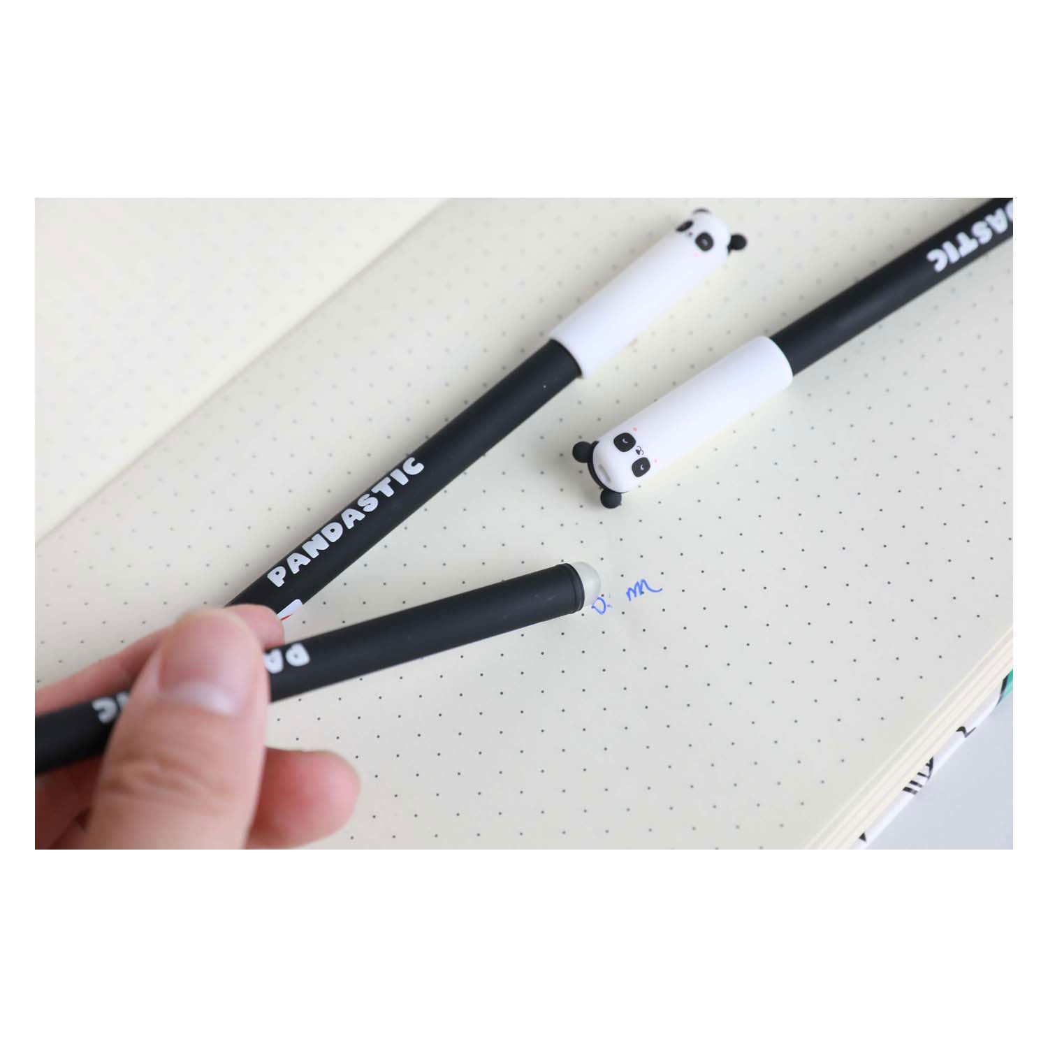 Itotal uitwisbare balpen met dop panda