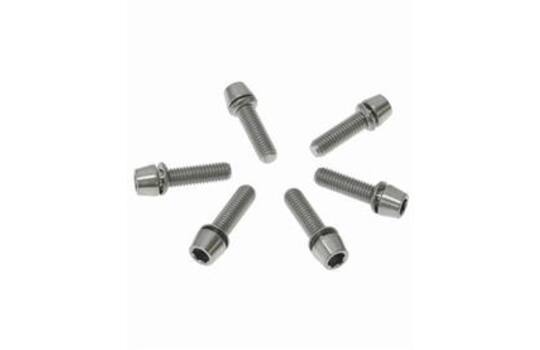 Ritchey - stuurpen wcs 4-axis vervangingsbouten titanium 6 stuks