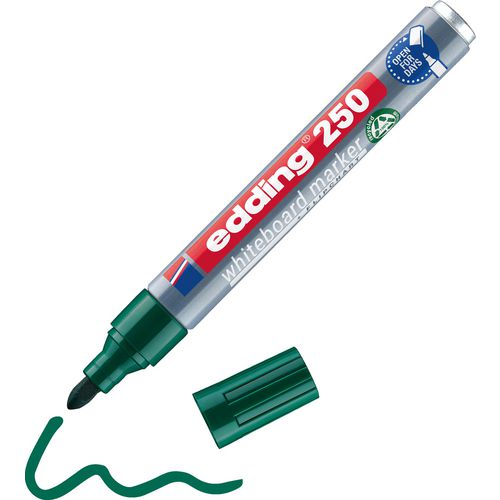 Whiteboard marker edding e-250 groen 1,5 - 3 mm