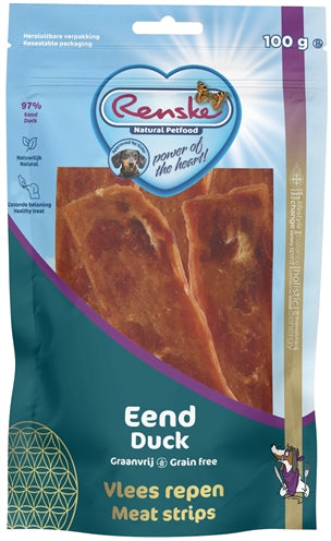Renske Gezonde beloning vleesstrip eend