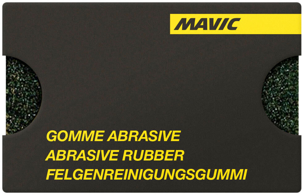 Mavic velgen reinigingsrubber abrasive rubber 16 rim celan.rubber abrasive rubber 16