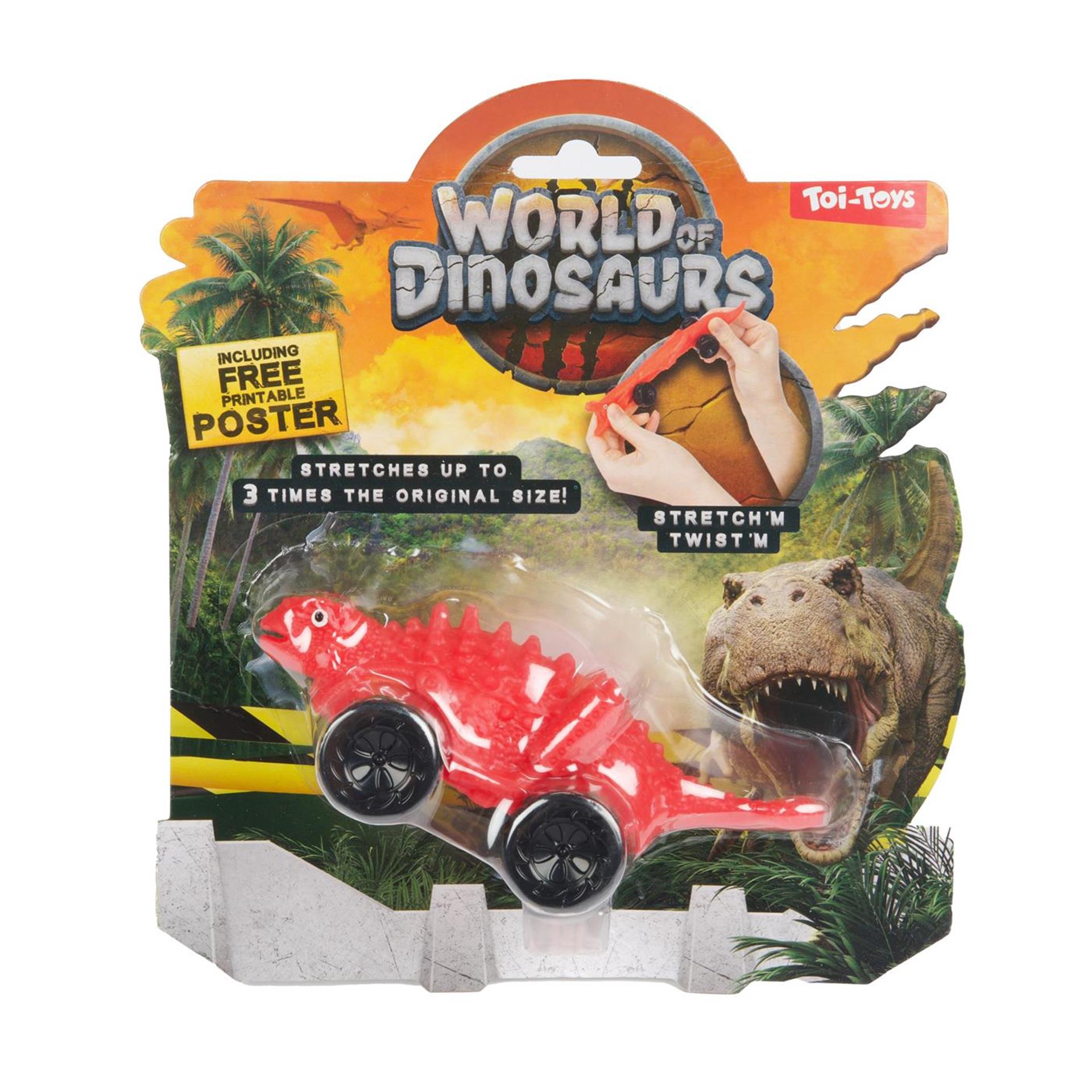 Rekbare dino auto