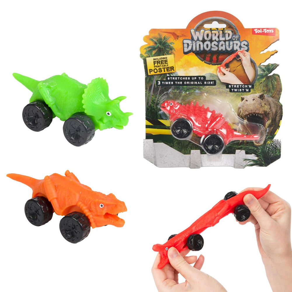 Rekbare dino auto