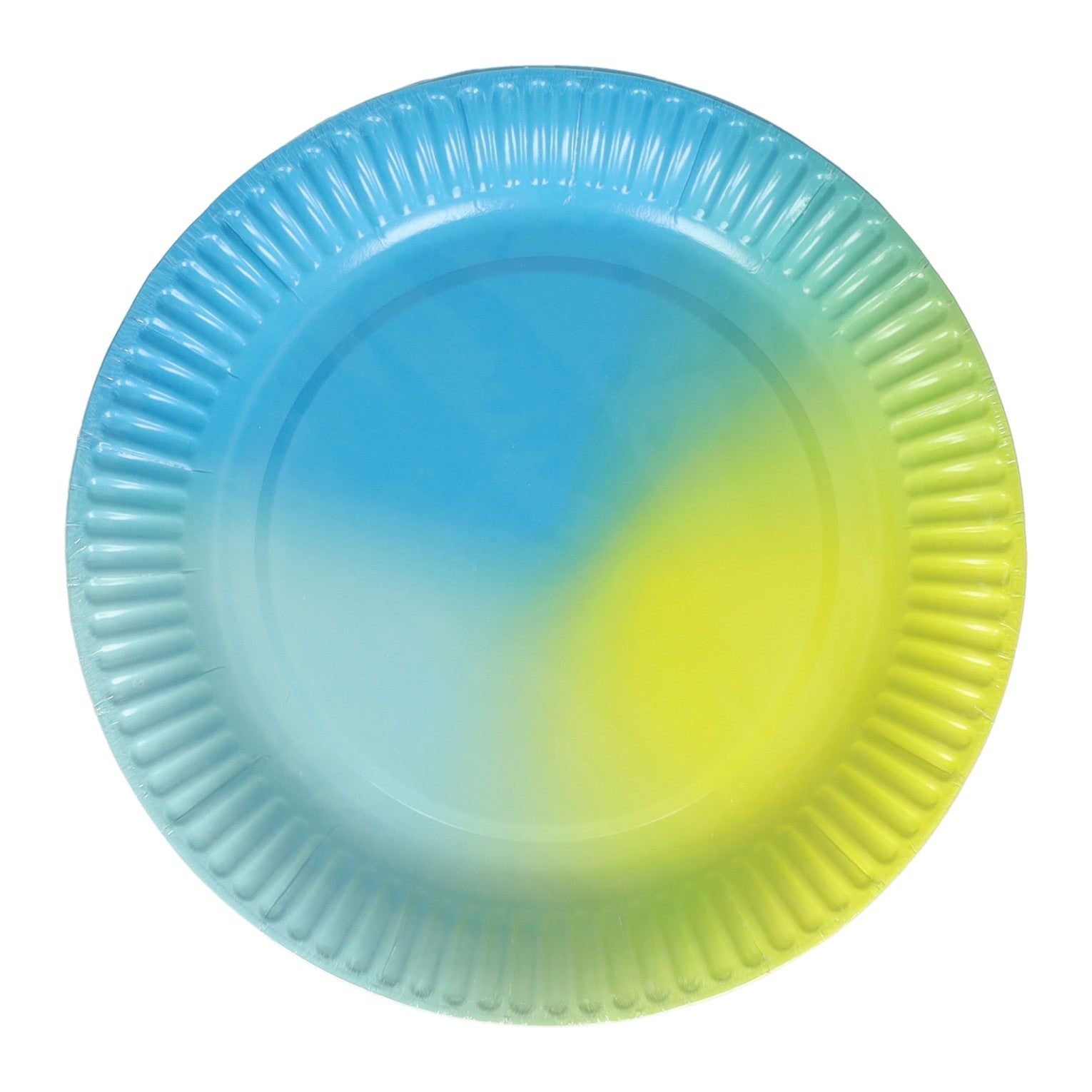 Papieren feestborden 18cm, 10st.