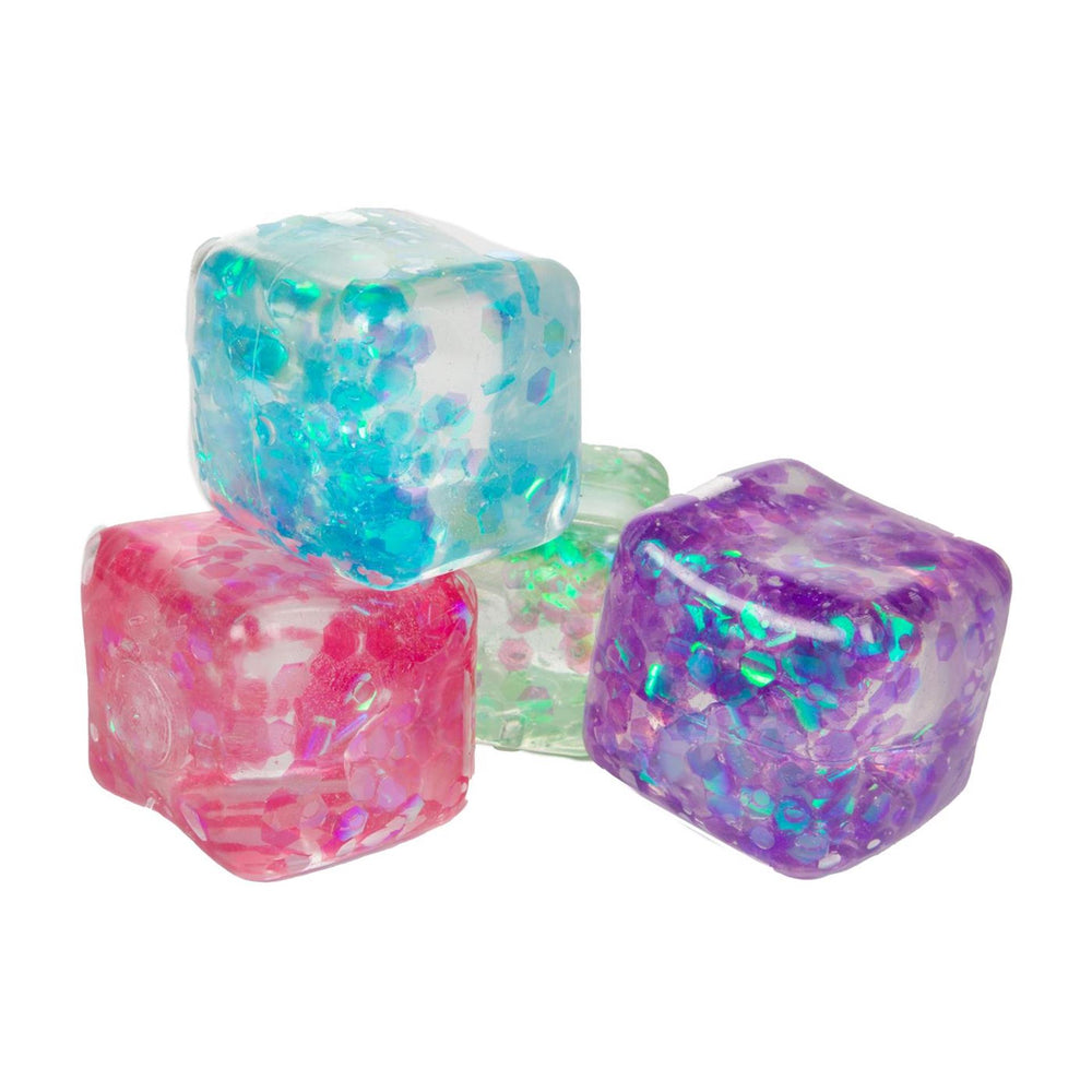 Toi-toys leuke glitterknijpkubus