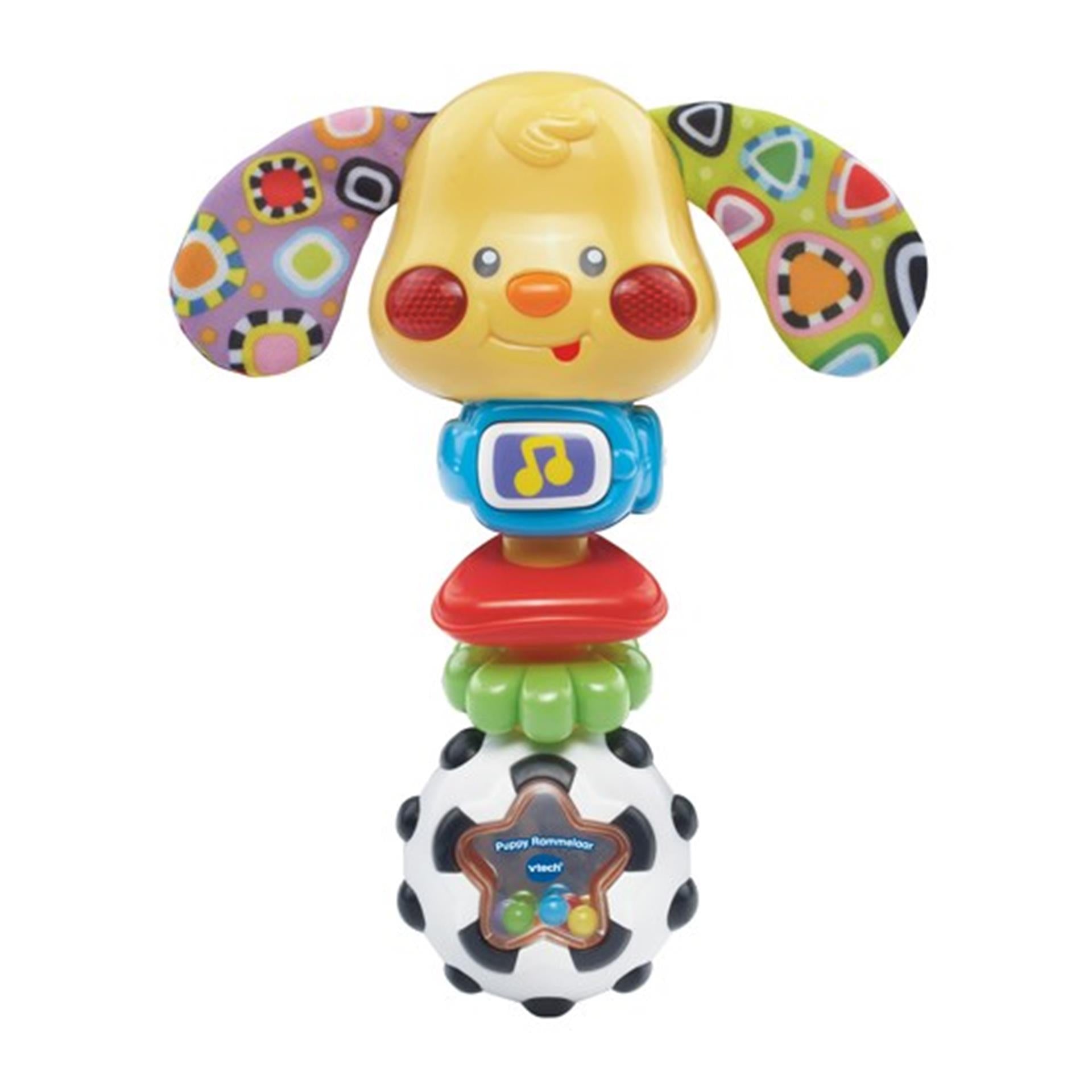 Vtech puppy rattle with light and sound