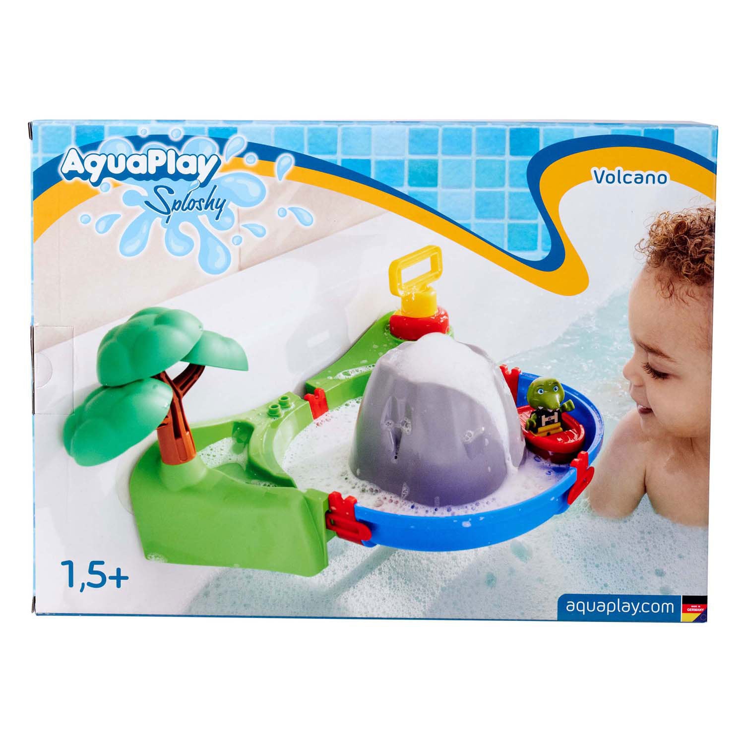 Aquaplay sploshy volcano badspeelset