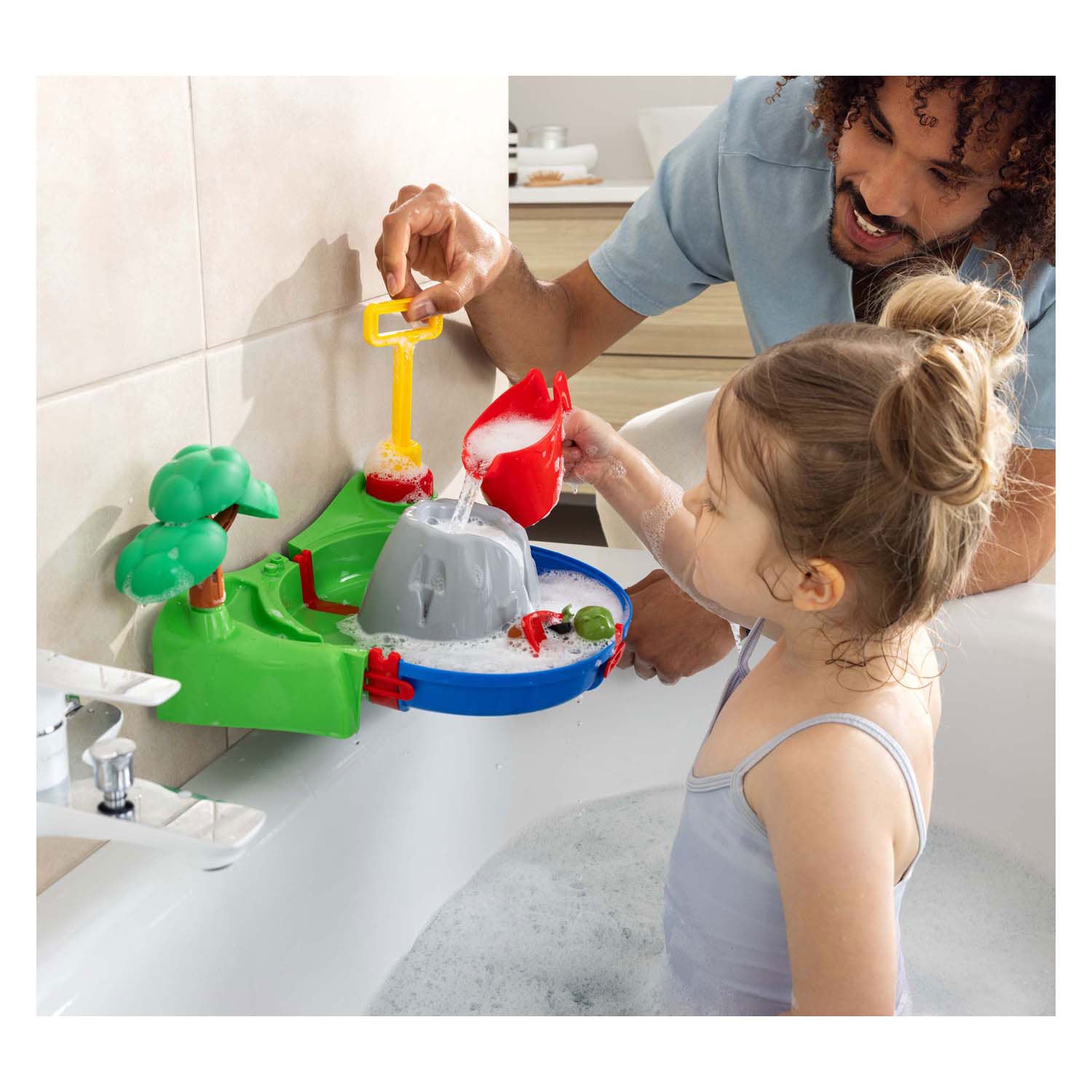 Aquaplay sploshy volcano badspeelset