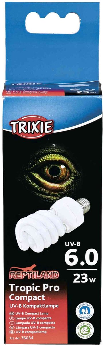 Trixie reptiland tropic pro compact 6.0 uv-b lamp