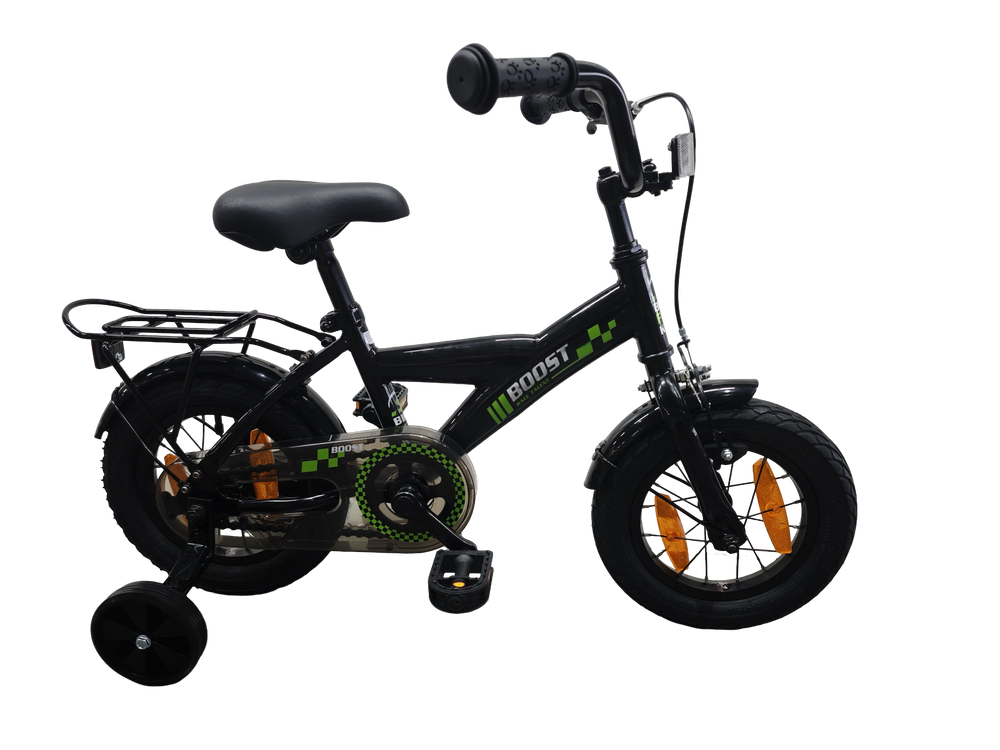 Hulzebos cycle parts b.v. bfk 12 boost jongens zwart 12bb30