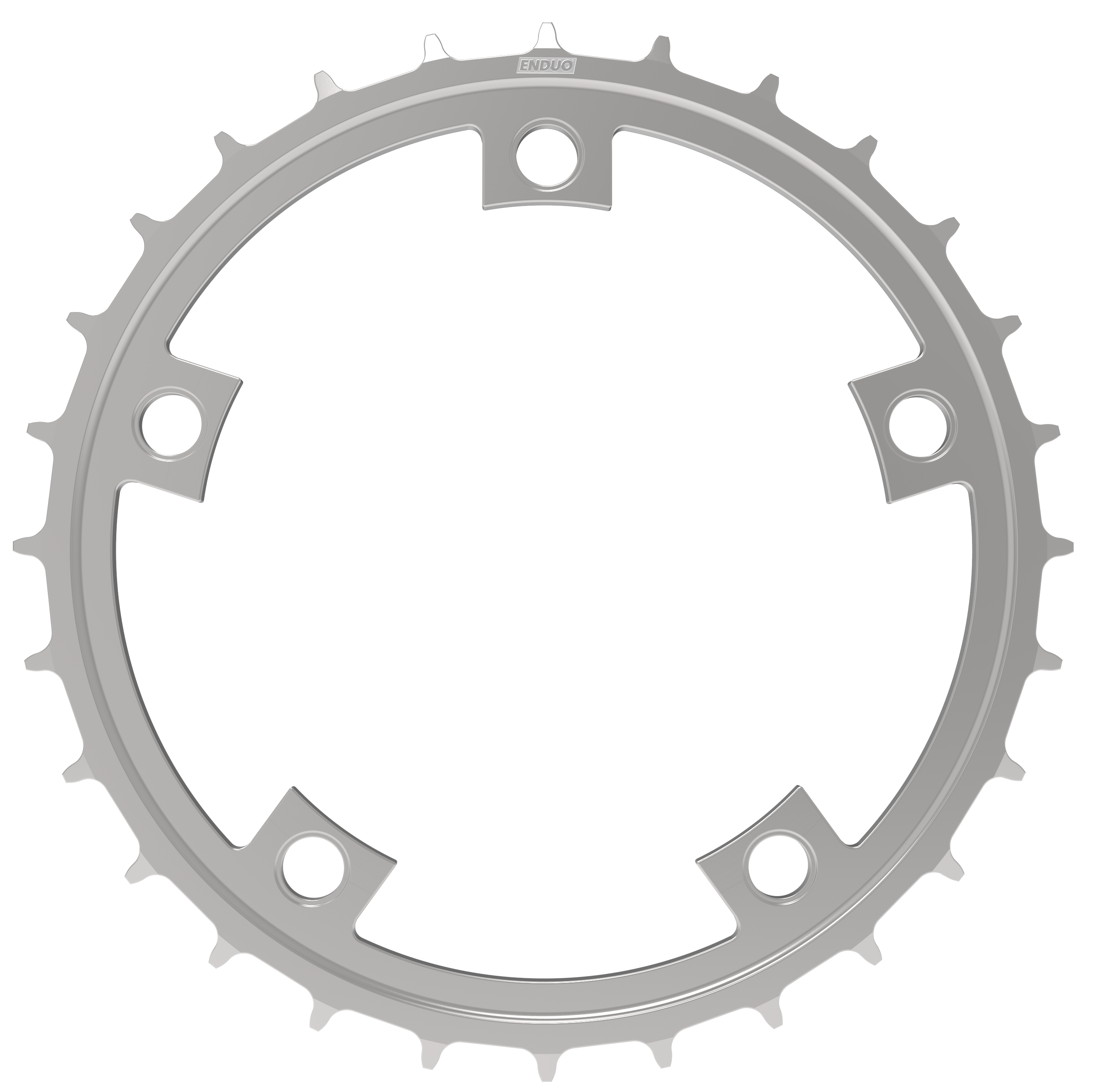 Kettingblad 56T Enduo Cargo 5-B 130-BCD Cl-46.7mm - zilver