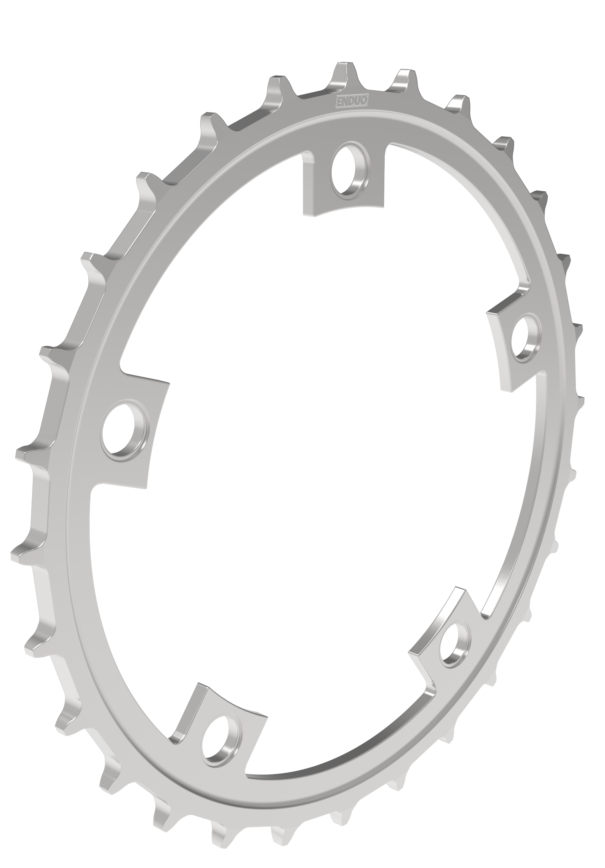 Kettingblad 56T Enduo Cargo 5-B 130-BCD Cl-46.7mm - zilver