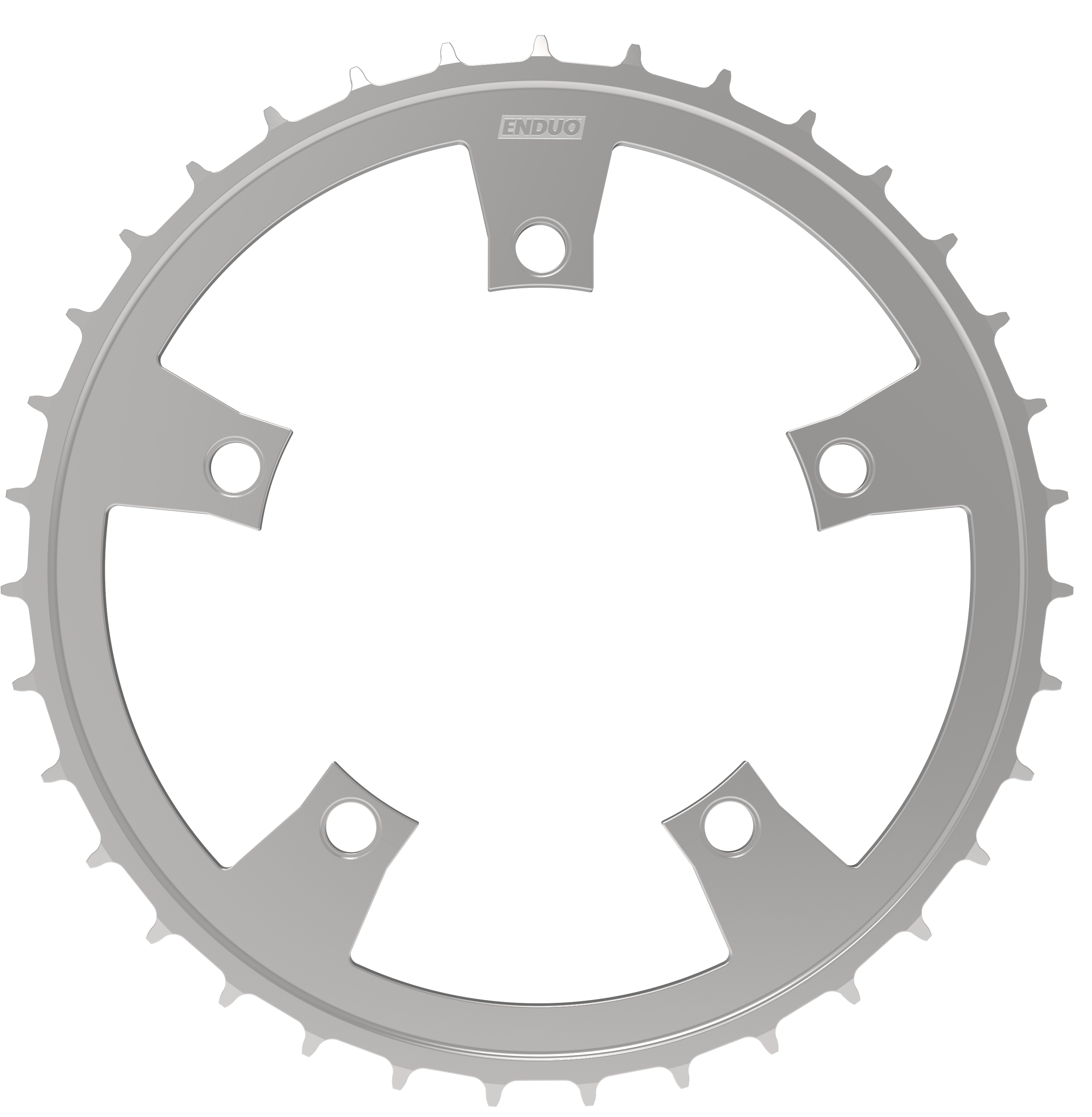 Kettingblad 70T Enduo Cargo 5-B 130-BCD Cl-46.7mm - zilver