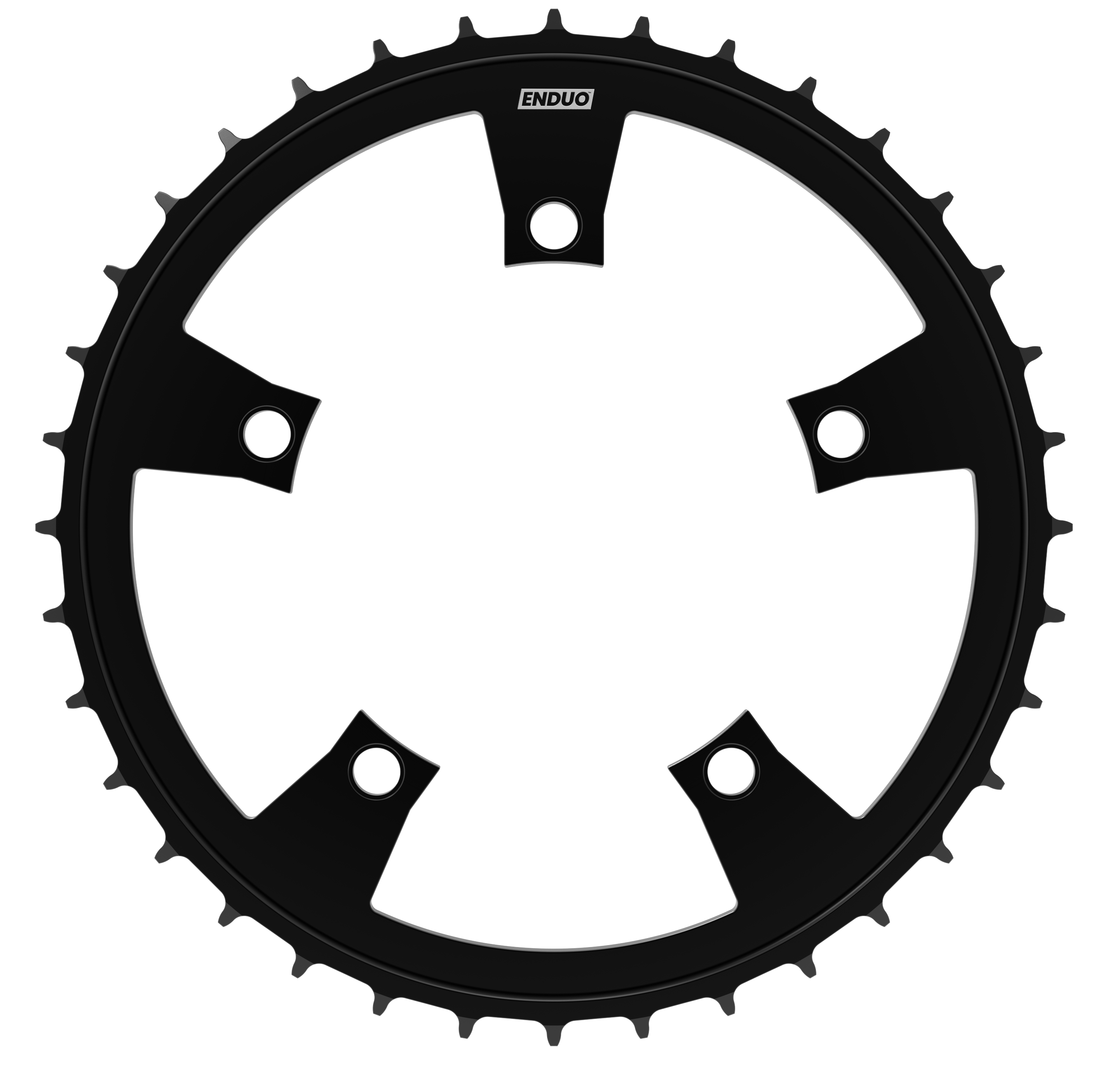 Kettingblad 54T Enduo Cargo 5-B 130-BCD Cl-46.7mm - zwart