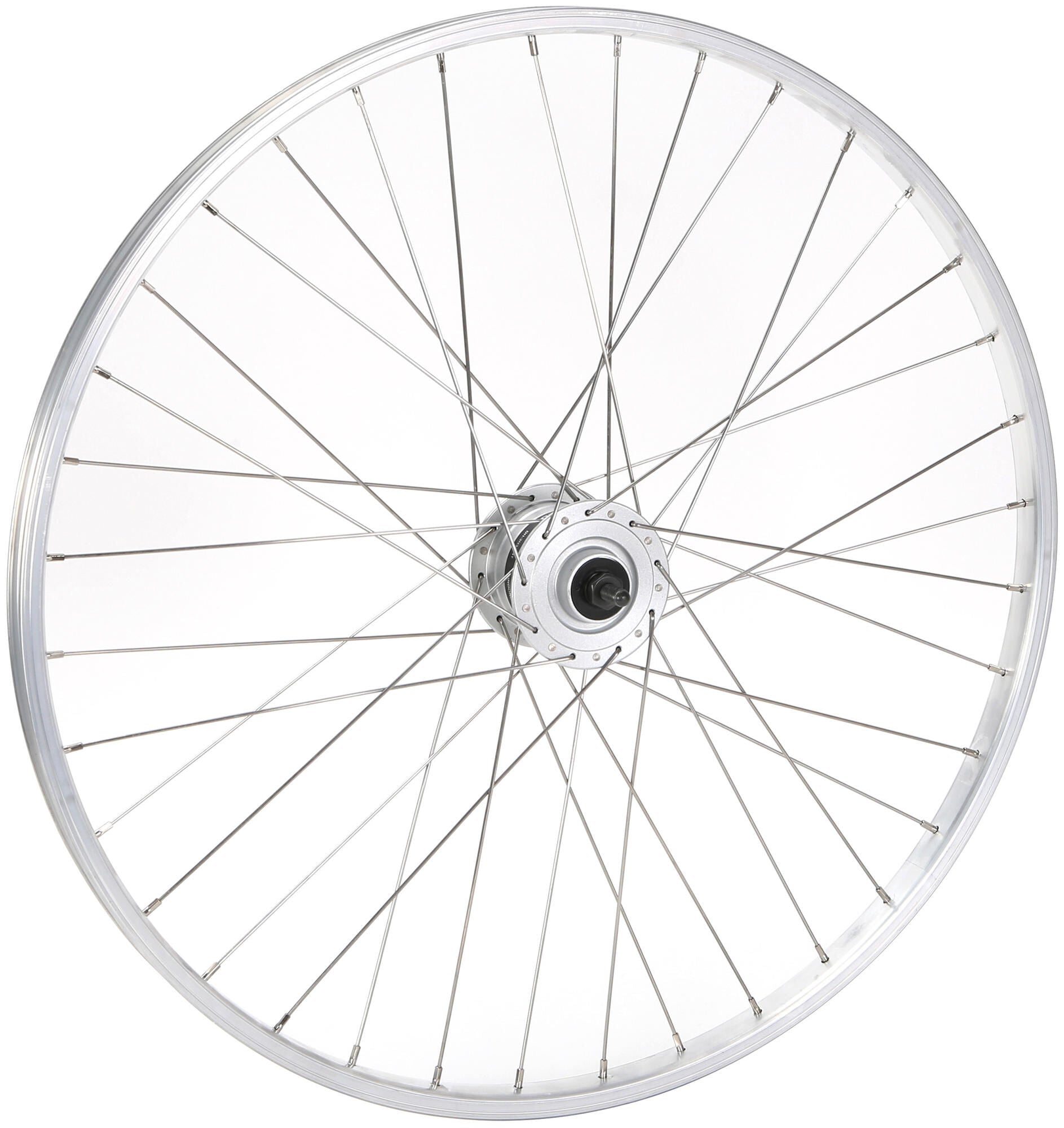 Contec voorwiel alu sport + shimano dh-c3000 . fr.wheel 26 2,00 sst