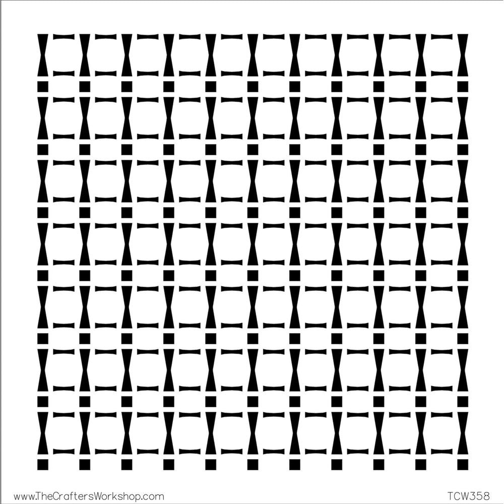 The crafter's workshop • template 30x30cm djembe rhythms