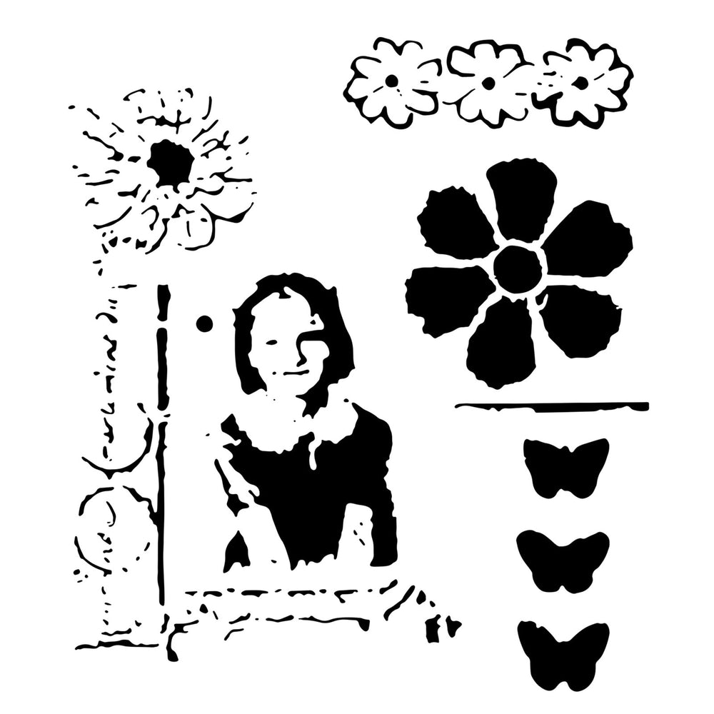 The crafter's workshop • template 30x30cm class picture
