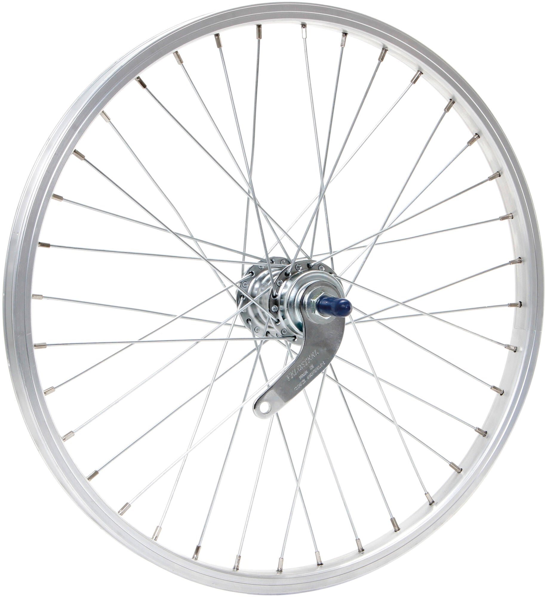 Contec achterwiel alu sport + velosteel 471 . rear wheel 20 2,00 zinc