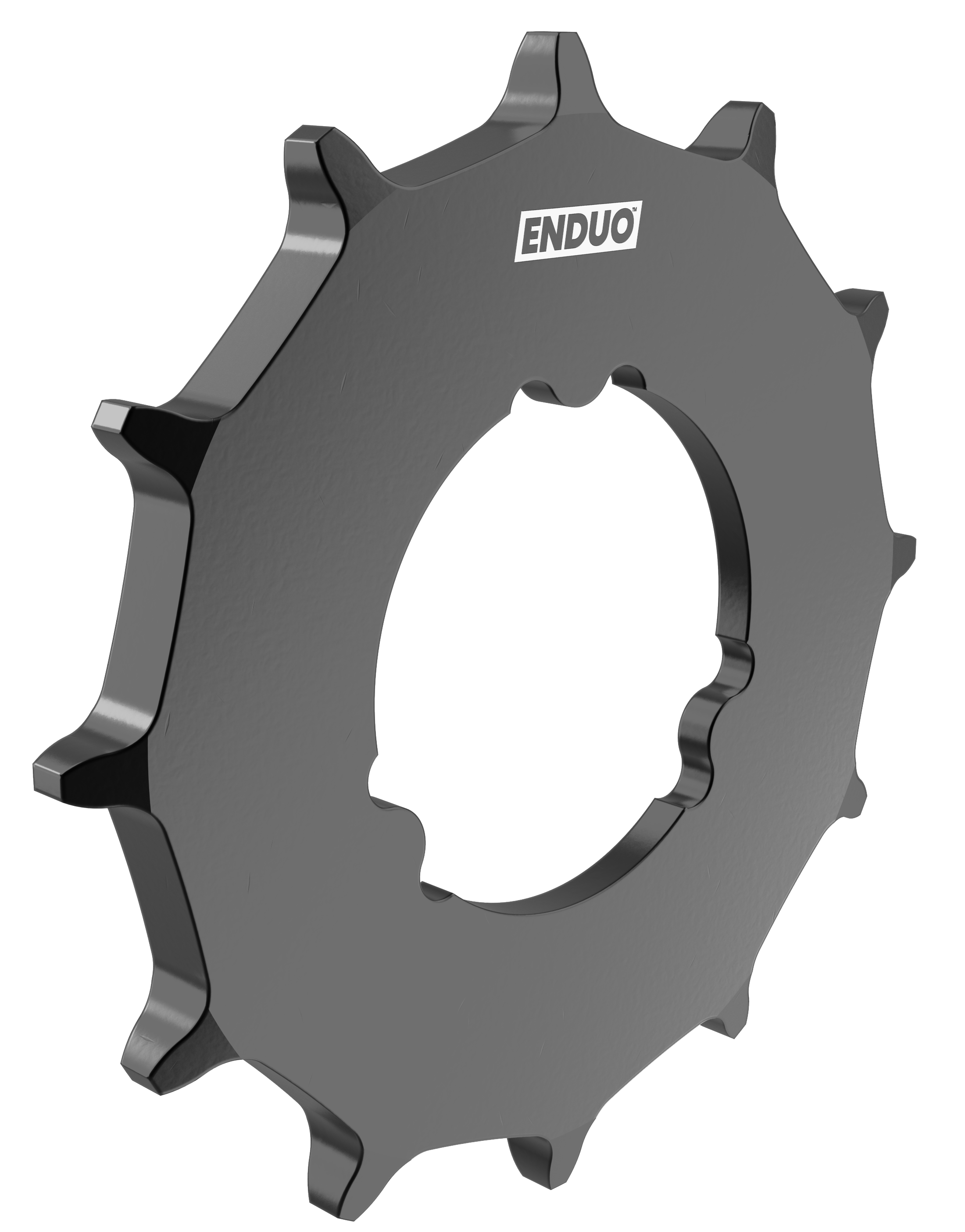 Enduo tandwiel 24t cargo nexus alfine - zwart