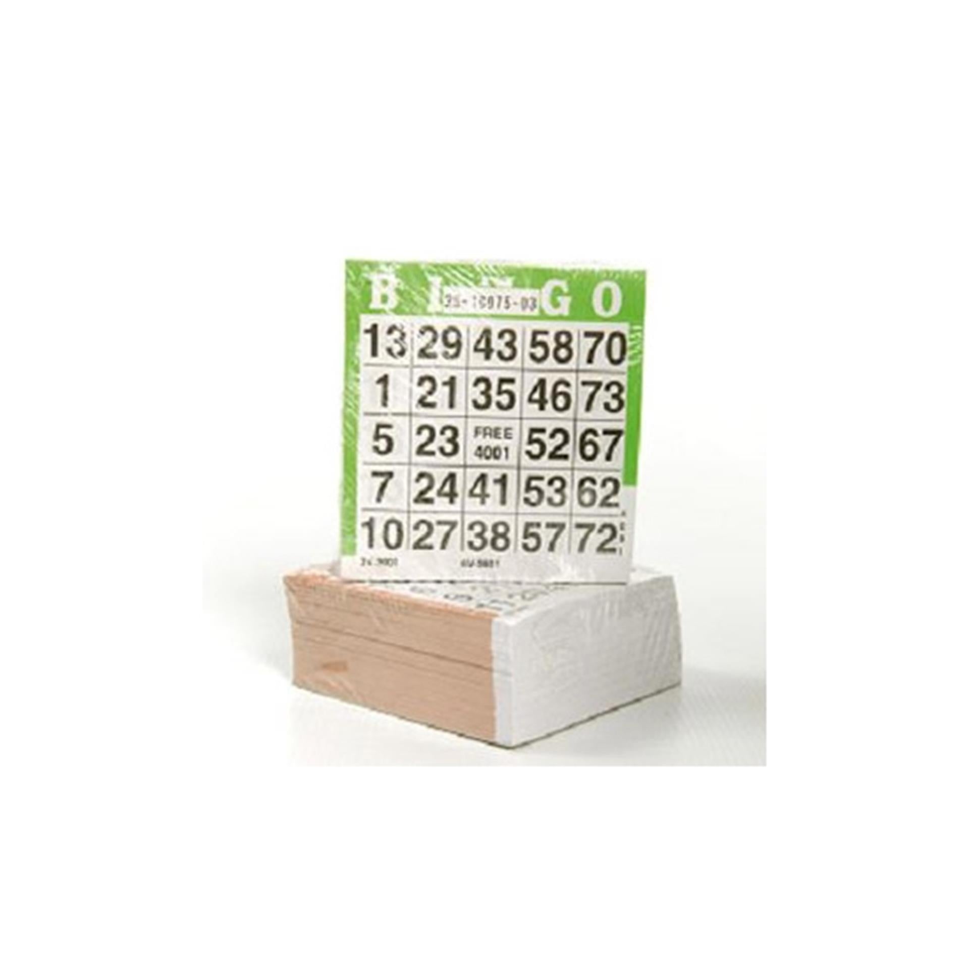 Bingokaarten, 500st.