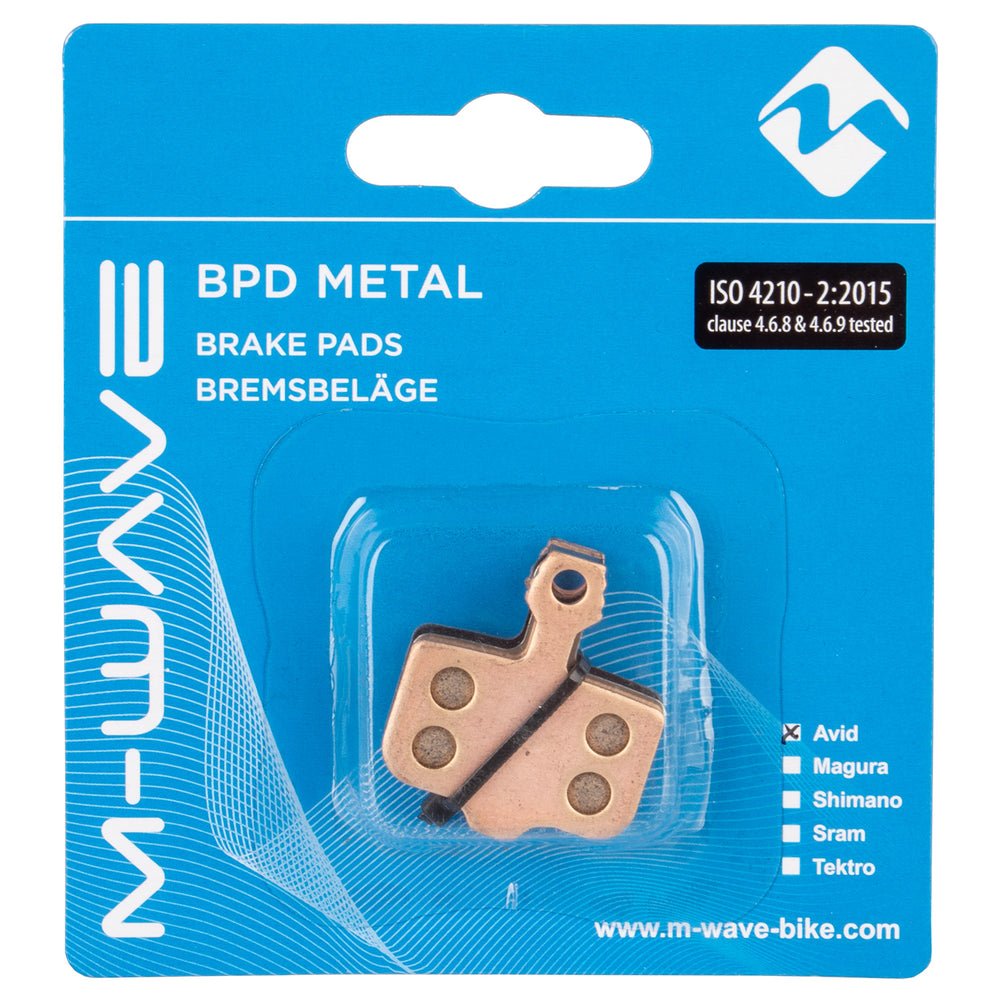M-wave bpd metal as1 brake pads for disc brake