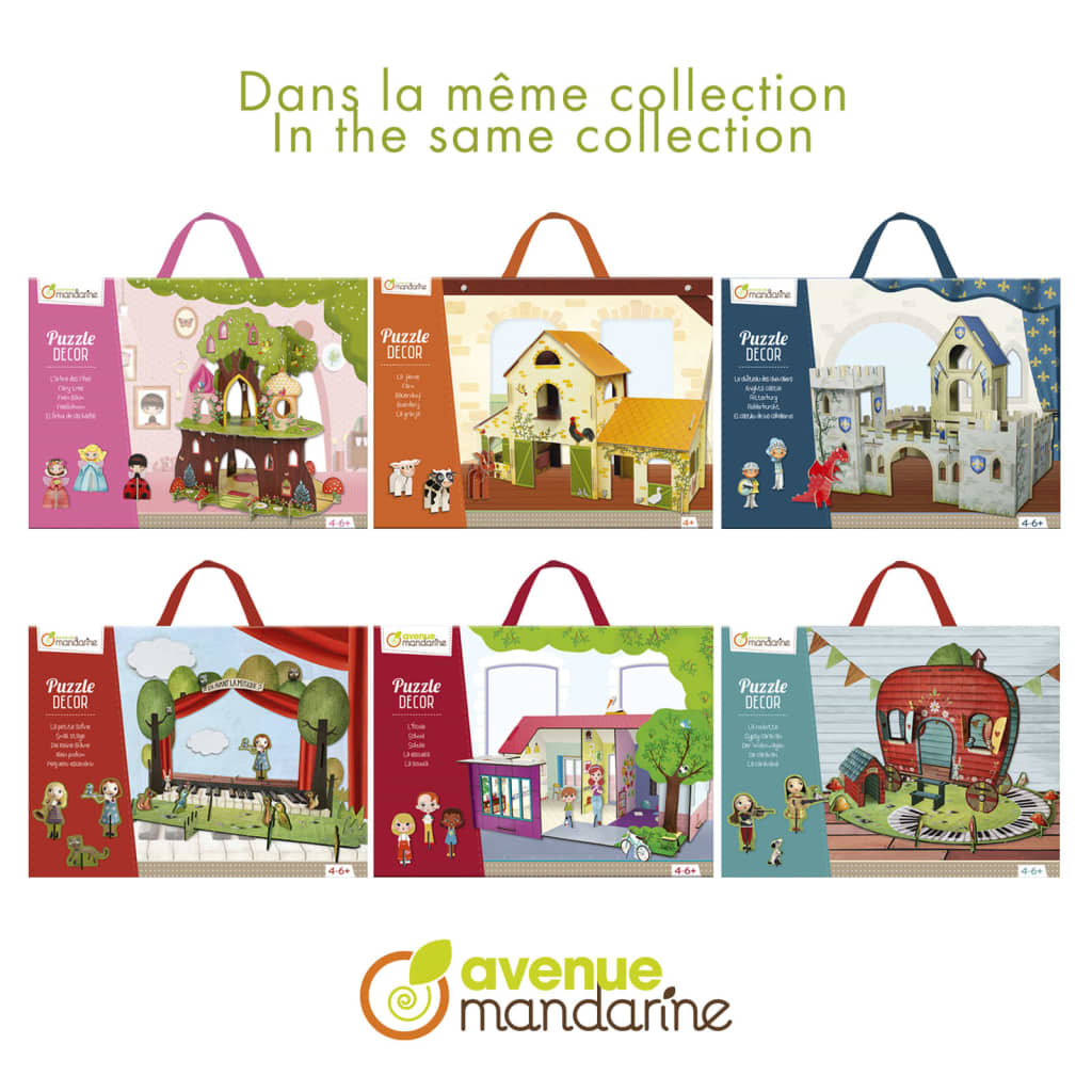 Avenue Mandarine Avenue Mandarine 3D-puzzelboerderij