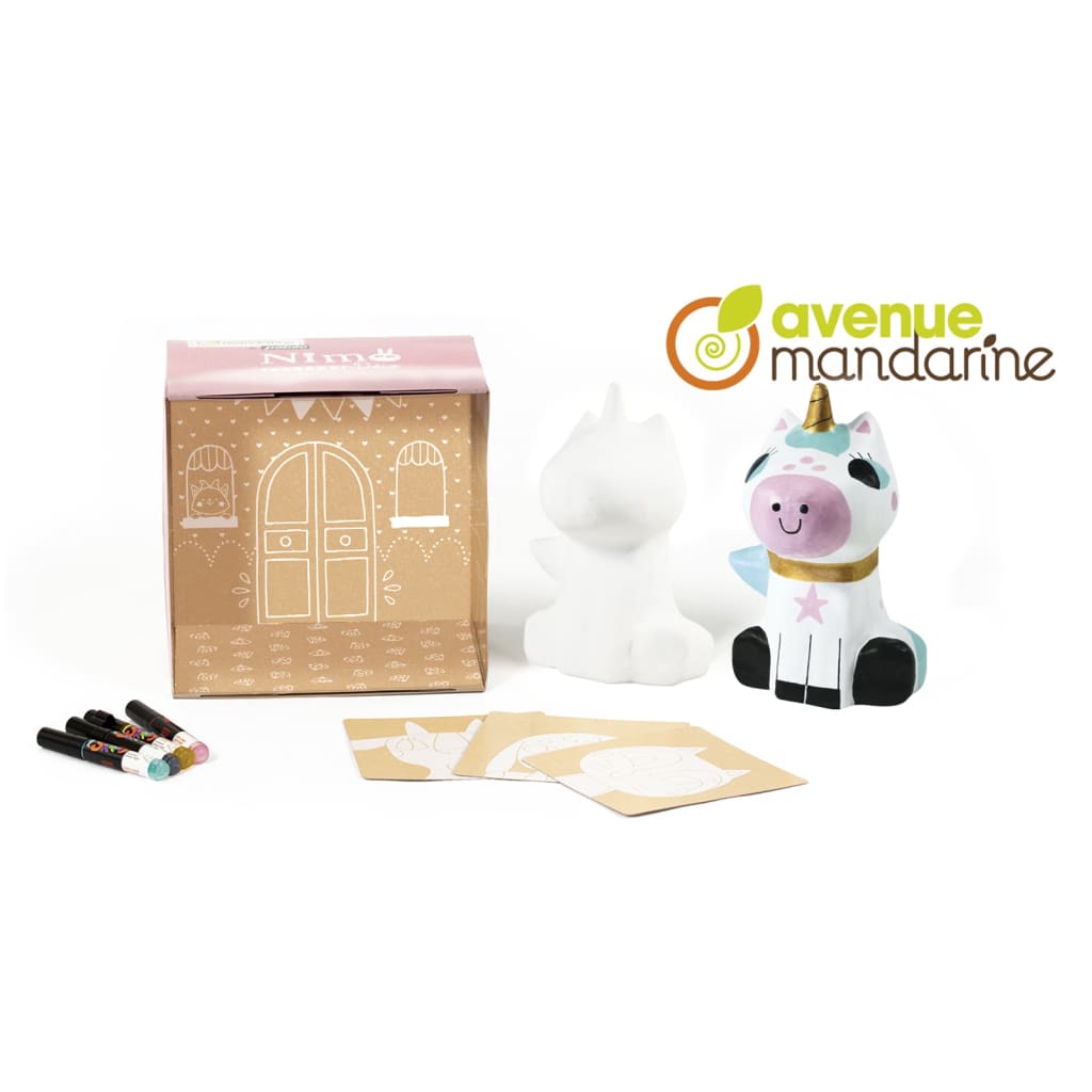 Avenue Mandarine Avenue Mandarine Tekenset Nimo Deco Michele de Eenhoorn