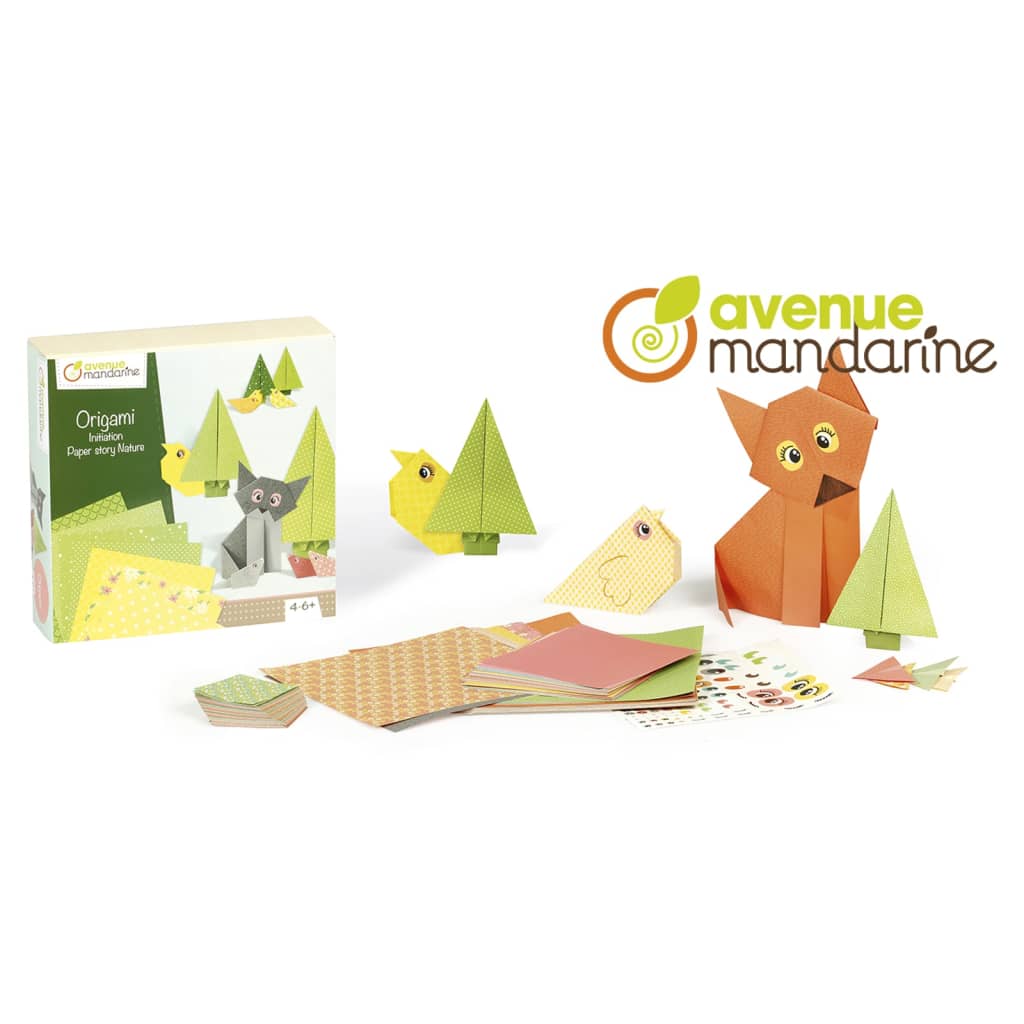 Avenue Mandarine Avenue Mandarine Knutseldoos Origami-initiatie