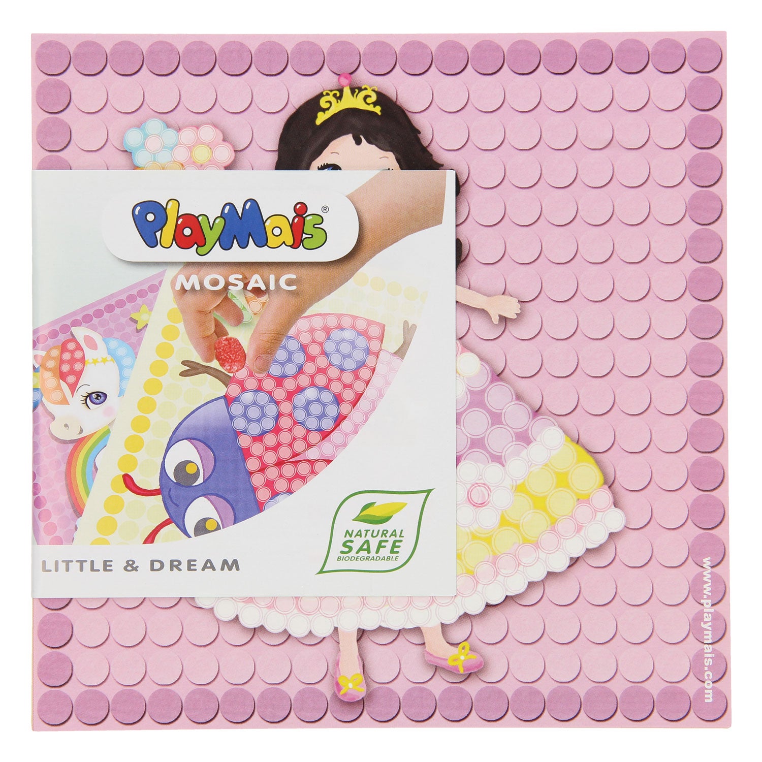 PlayMais Mozaïek Kaarten Versieren Prinses