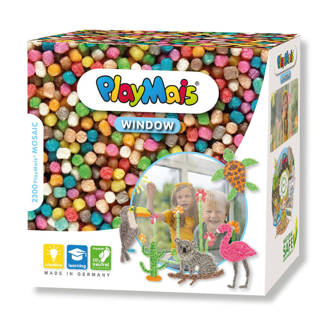 Playmais raammozaïek - dieren, 2300dlg.
