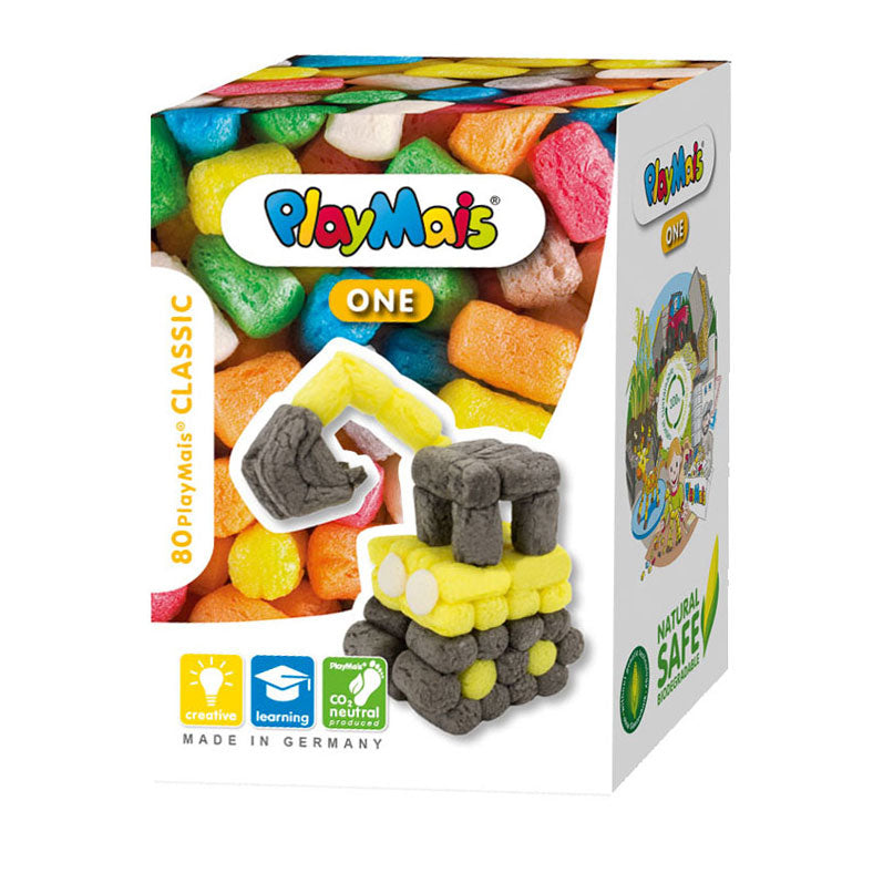 Speelmais één graafmachine (>70 stukjes)