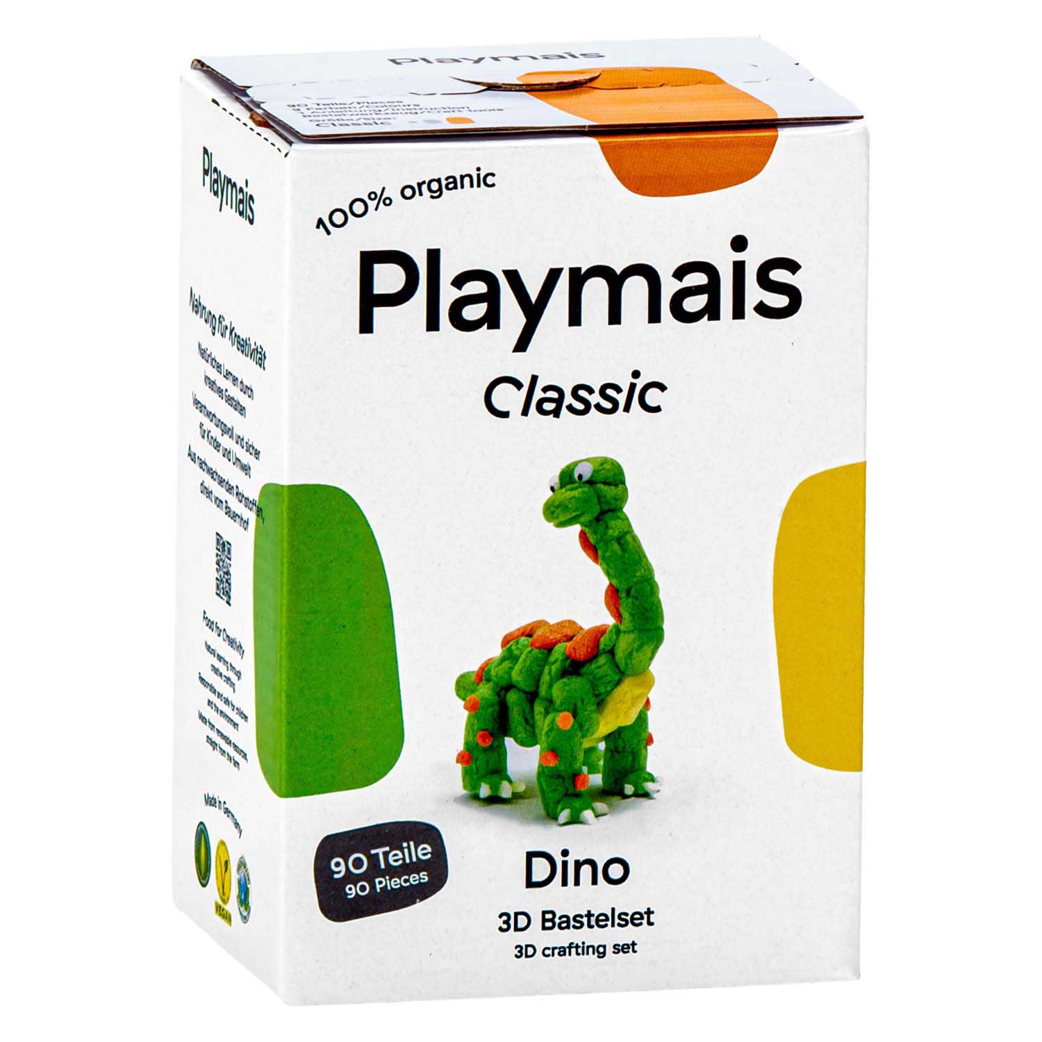 Playmais classic 3d dino - 90 stukjes