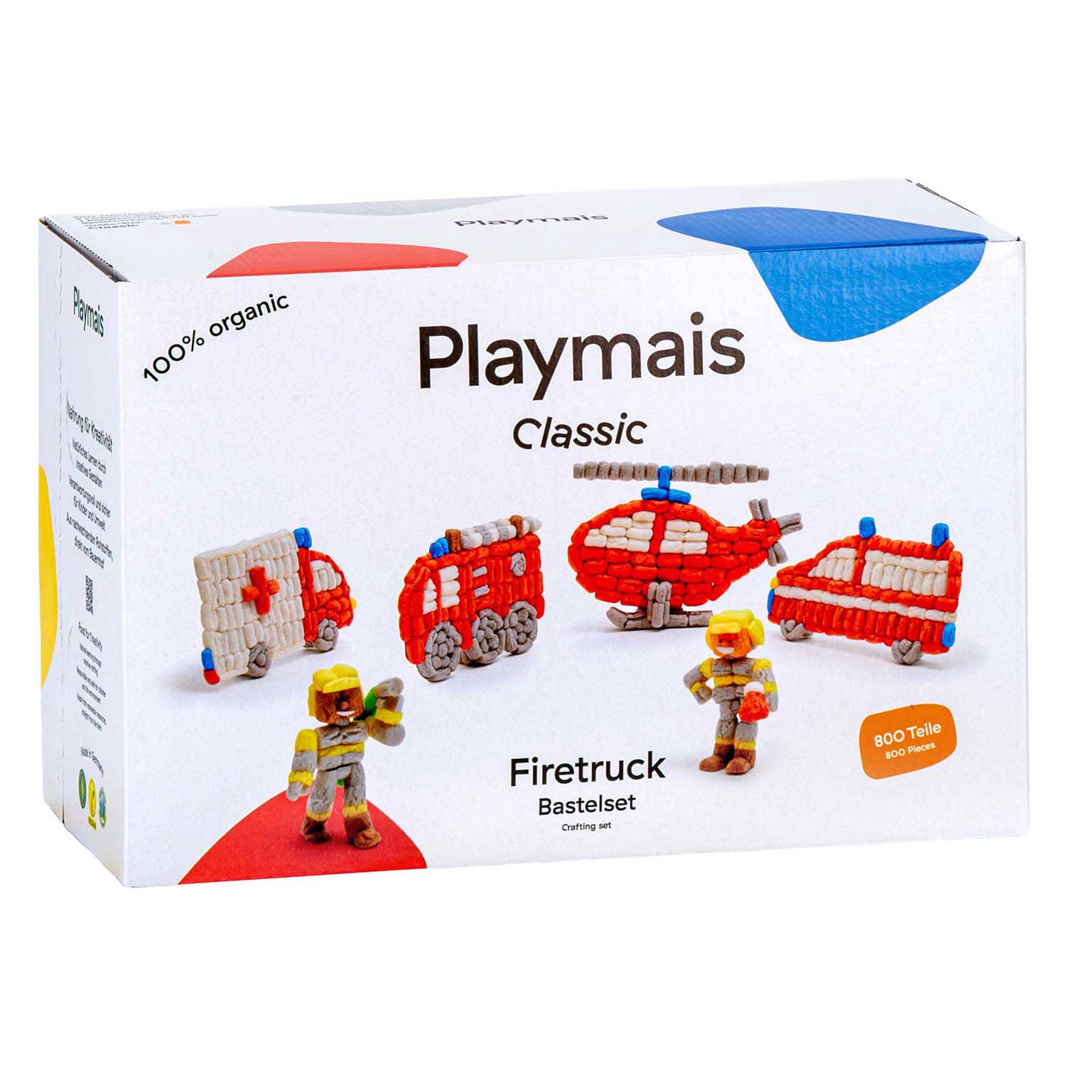 Playmais classic brandweer - 800 stukjes