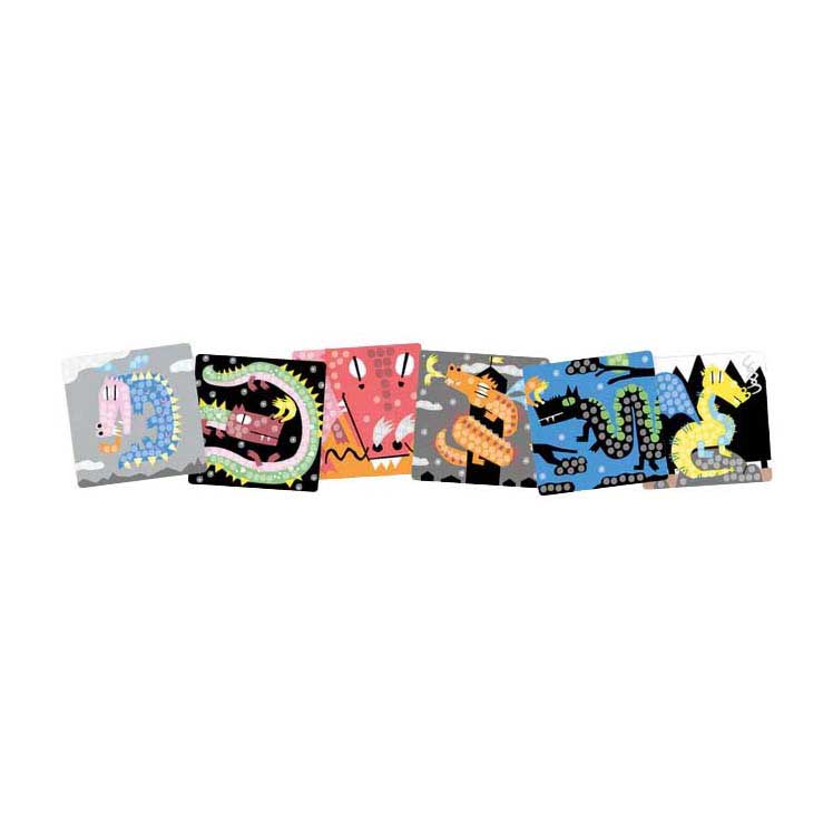 Playmais mosaic draak - 2300 stukjes