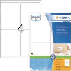 Herma adress-etiketten wit 99.1x139 premium a4 400 st.