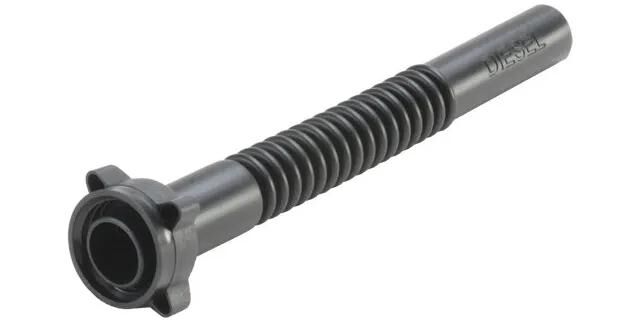 Hünersdorff auslaufrohr premium-diesel discharge pipes prem. die ø1 25mm