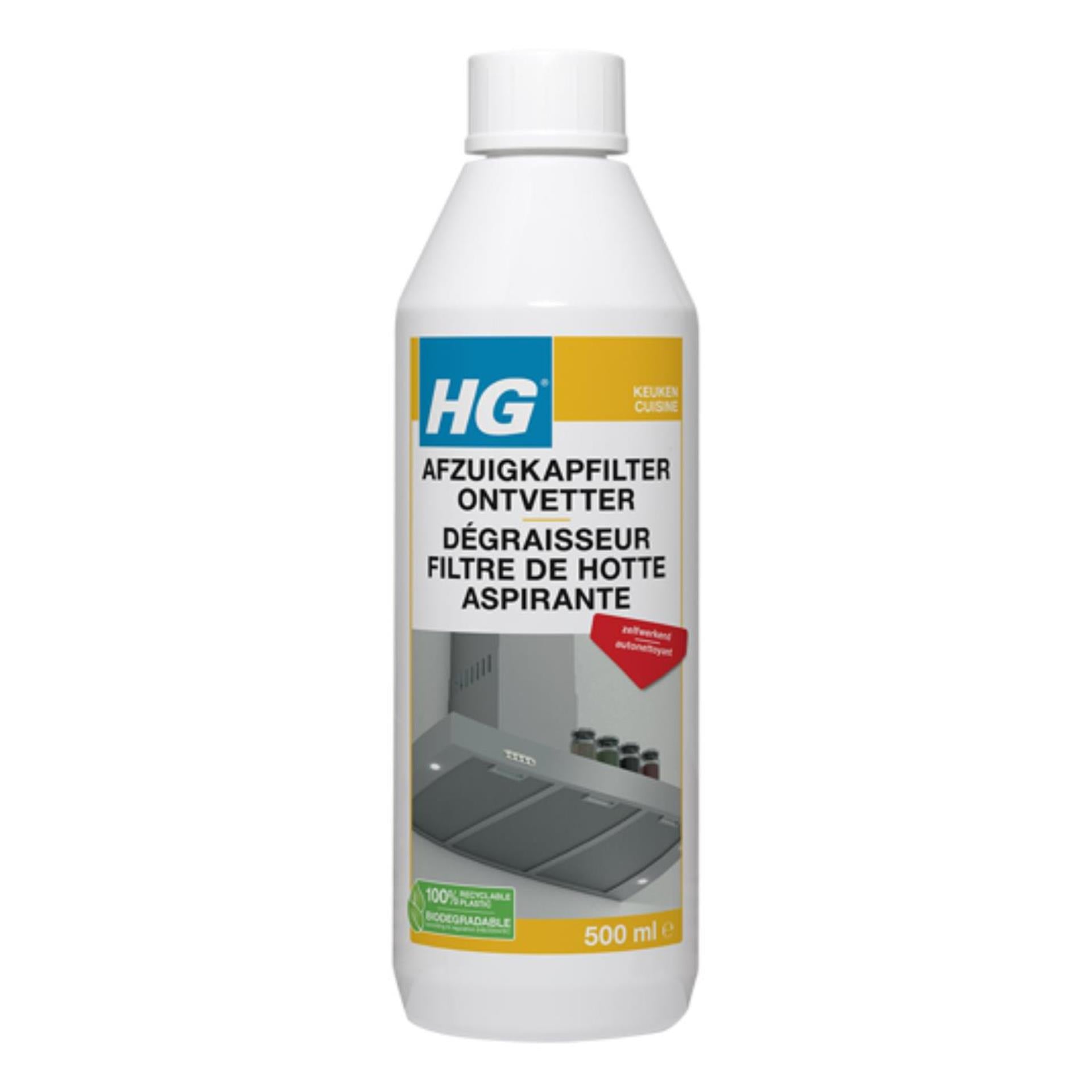 Hg afzuigkapfilter ontvetter