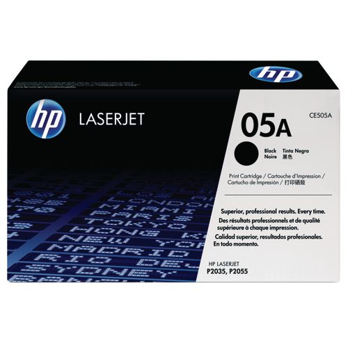 Tonercartridge hp ce505a nr. 05a zwart