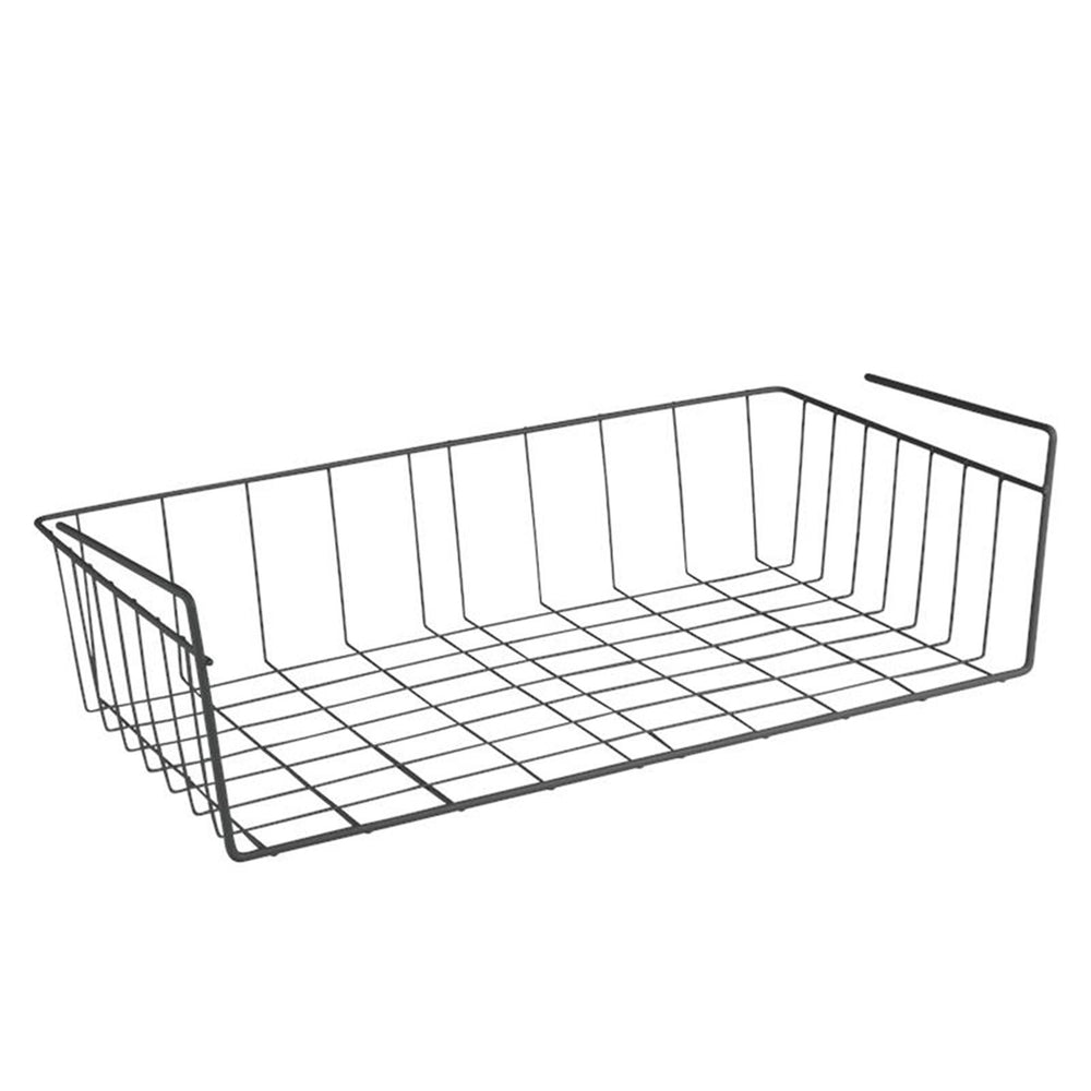 Metaltex babette mandje voor onder plank 50cm metaal zwart