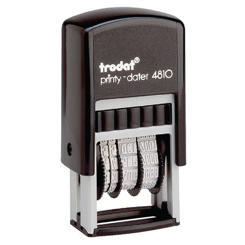 Ty datumstempel trodat prin 4810 zwart 3,8 x 20 mm