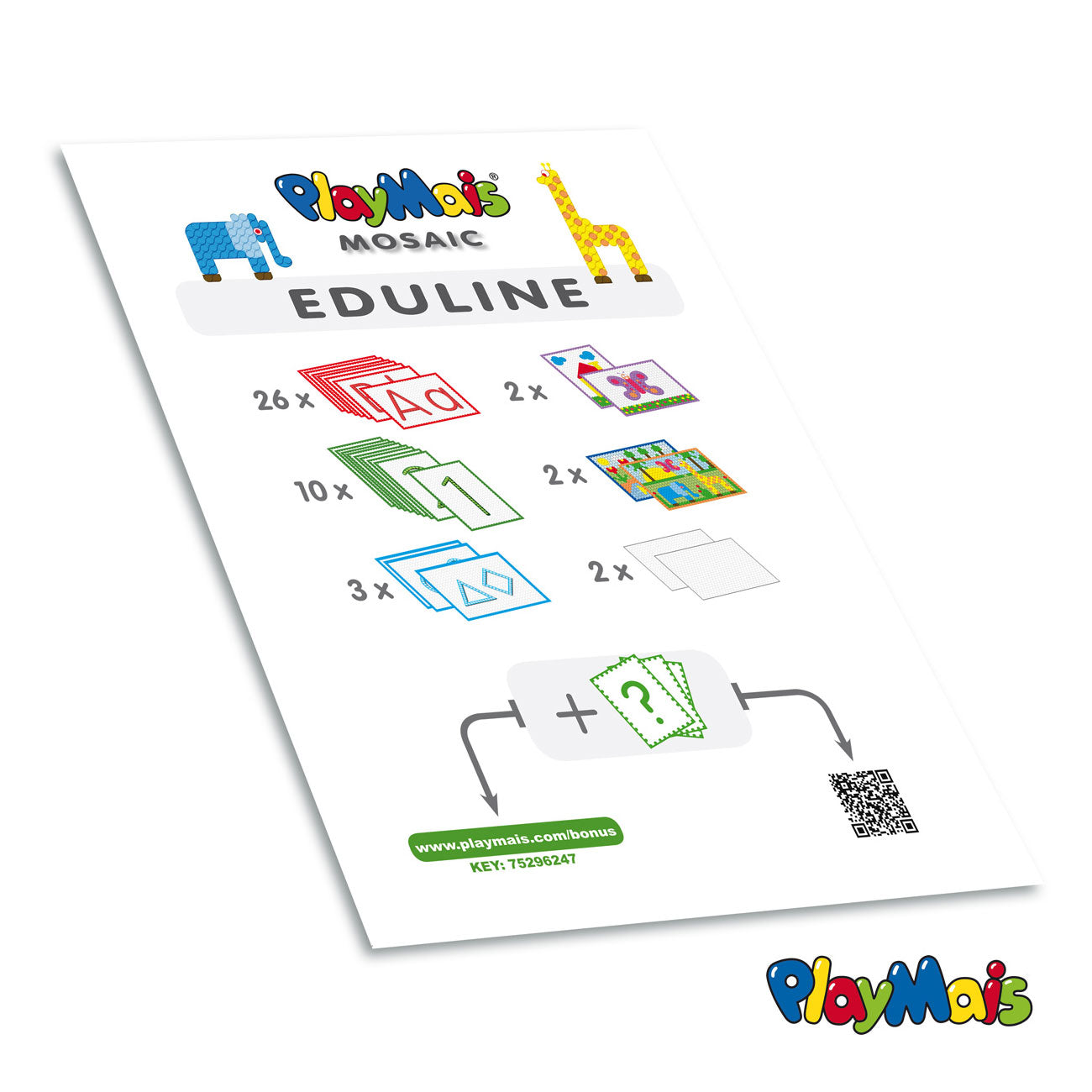 PlayMais Eduline Mozaïek (>12.000 Stukjes)