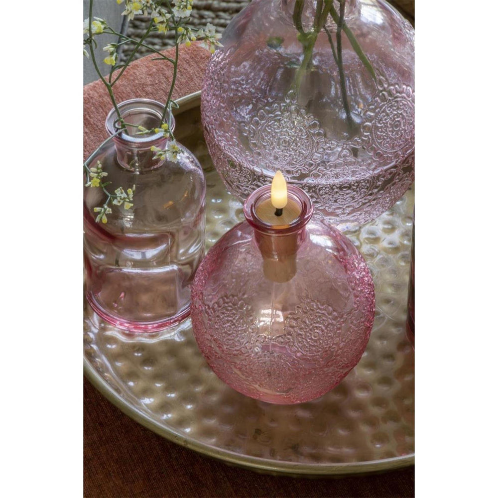 Ideas 4 seasons with love fles met led verlichting geschenkset bologna groen