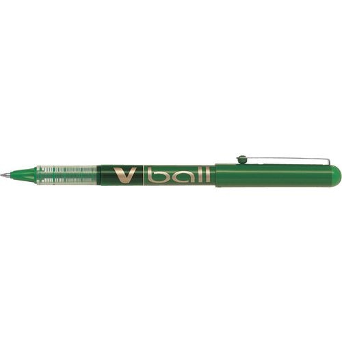Rollerball pen pilot v-ball grip groen 0,5 mm