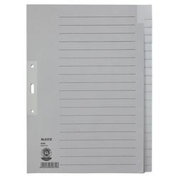 Blanco tabbladen leitz grijs