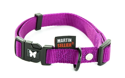 Martin Halsband verstelbare nylon paars