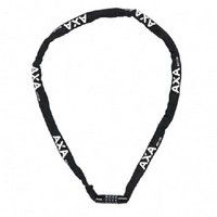 Axa slotketting rigid 120cm codeslot zwart (kaart)