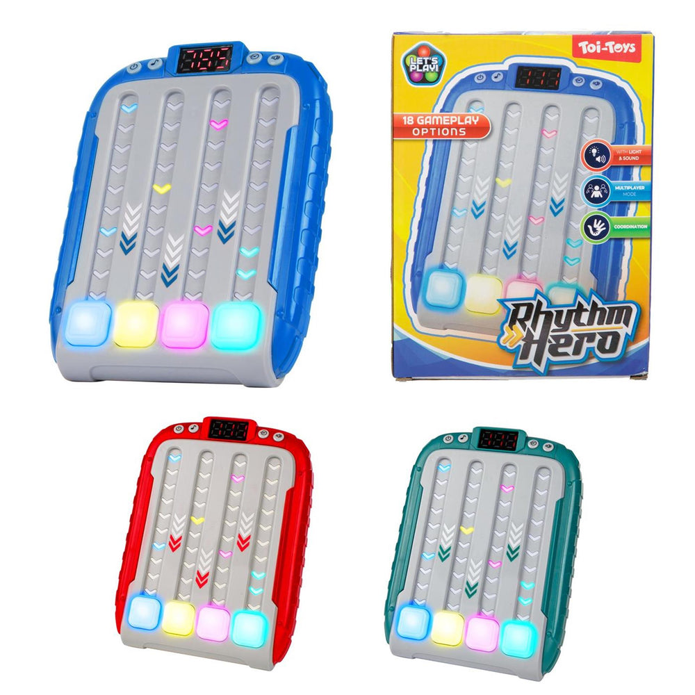 Toi-toys fun elektronisch spel rhythm hero +l-g 3 assorti